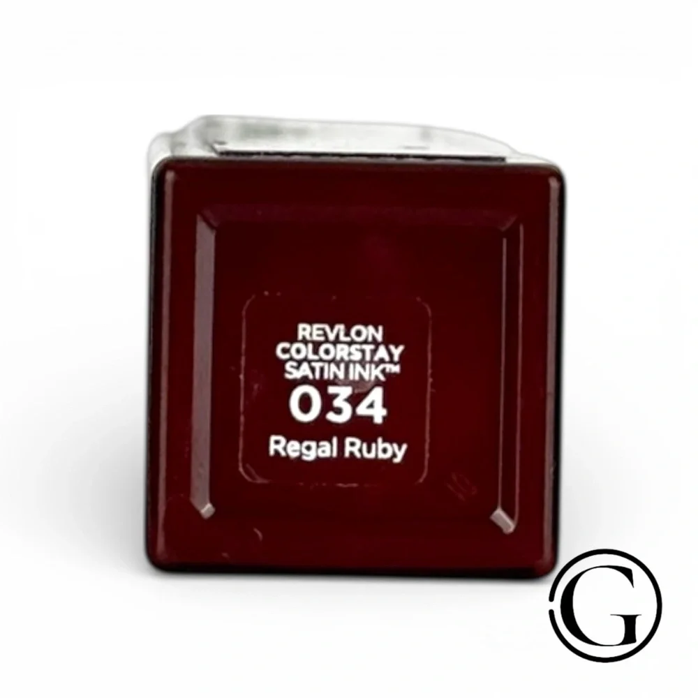 3 PACK Revlon ColorStay Satin Ink 16-hour Liquid Lipstick 0.17 oz 034 Regal Ruby
